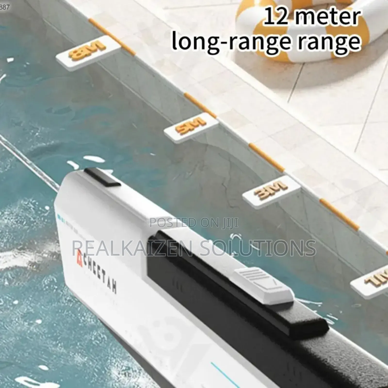 Cheetah Automatic Electric 12meters Long Range Water Gun