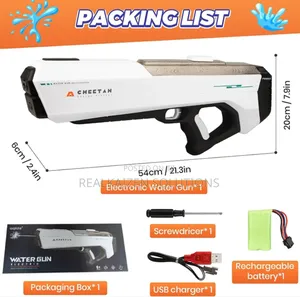 Cheetah Automatic Electric 12meters Long Range Water Gun