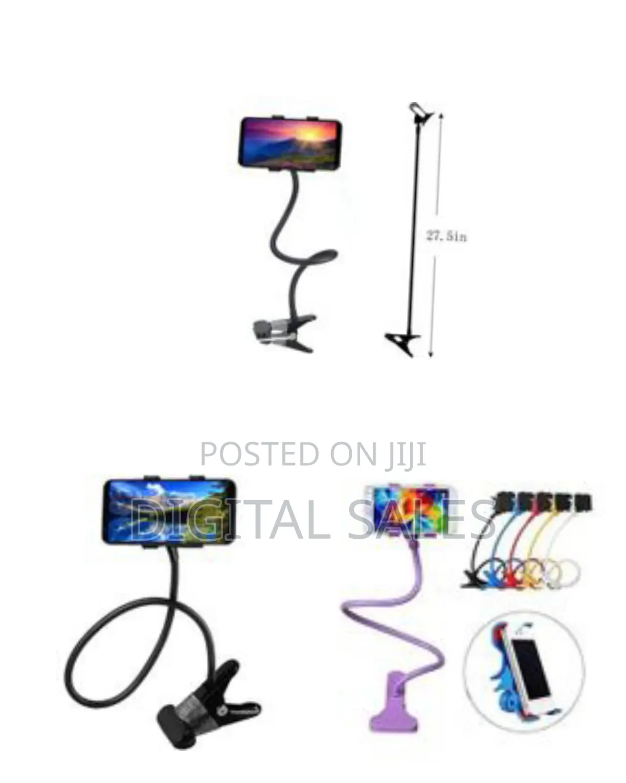 Lazy Bracket Adjustable Long Arm Flexible Gooseneck