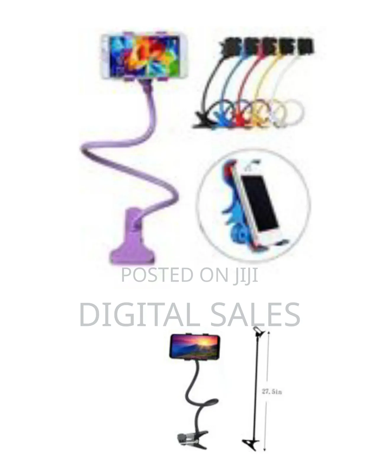 Lazy Bracket Adjustable Long Arm Flexible Gooseneck