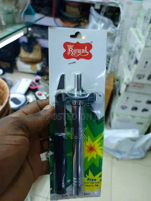 Gas Lighter and a Knife