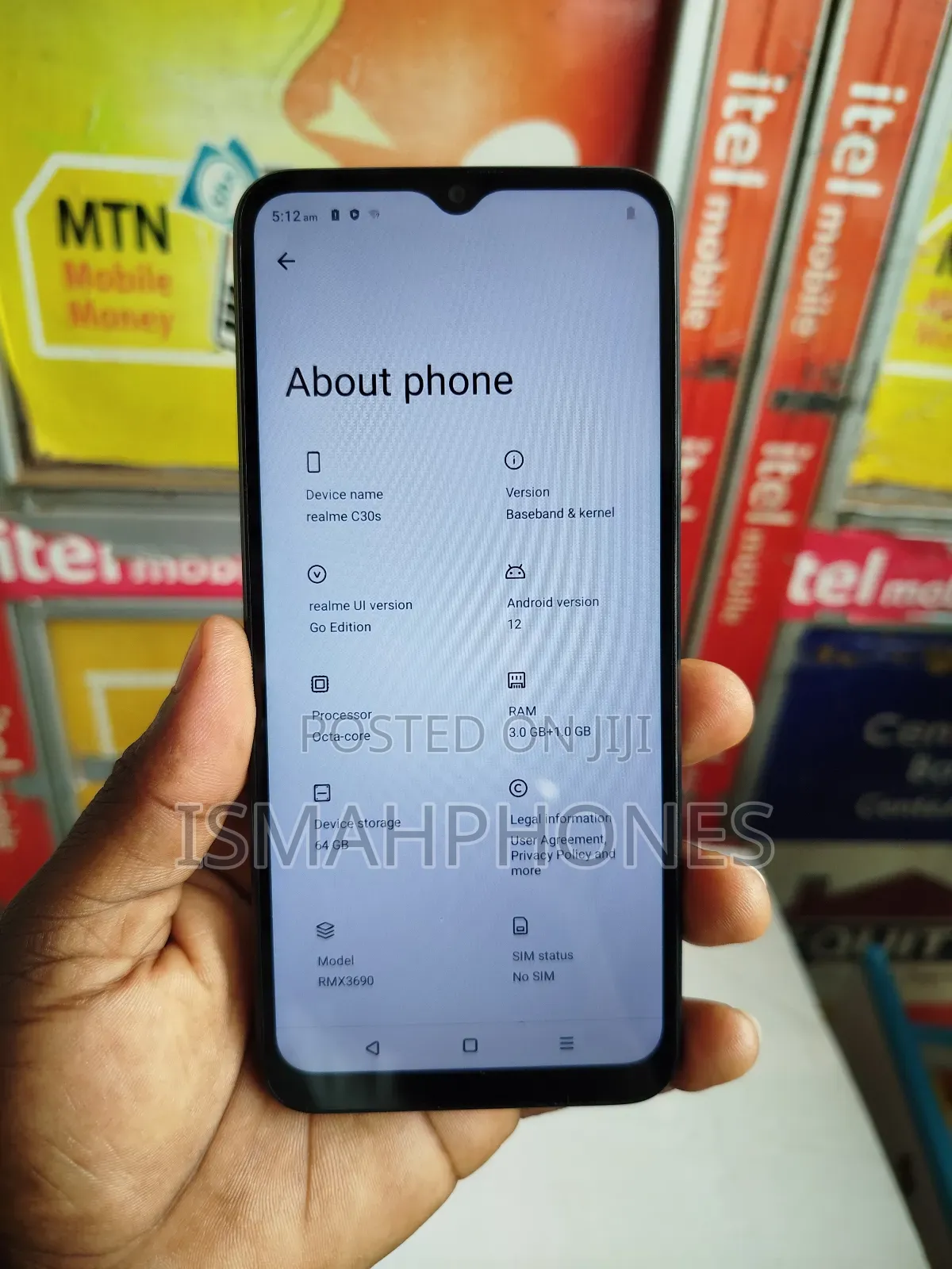 Realme C30s 64 GB Black