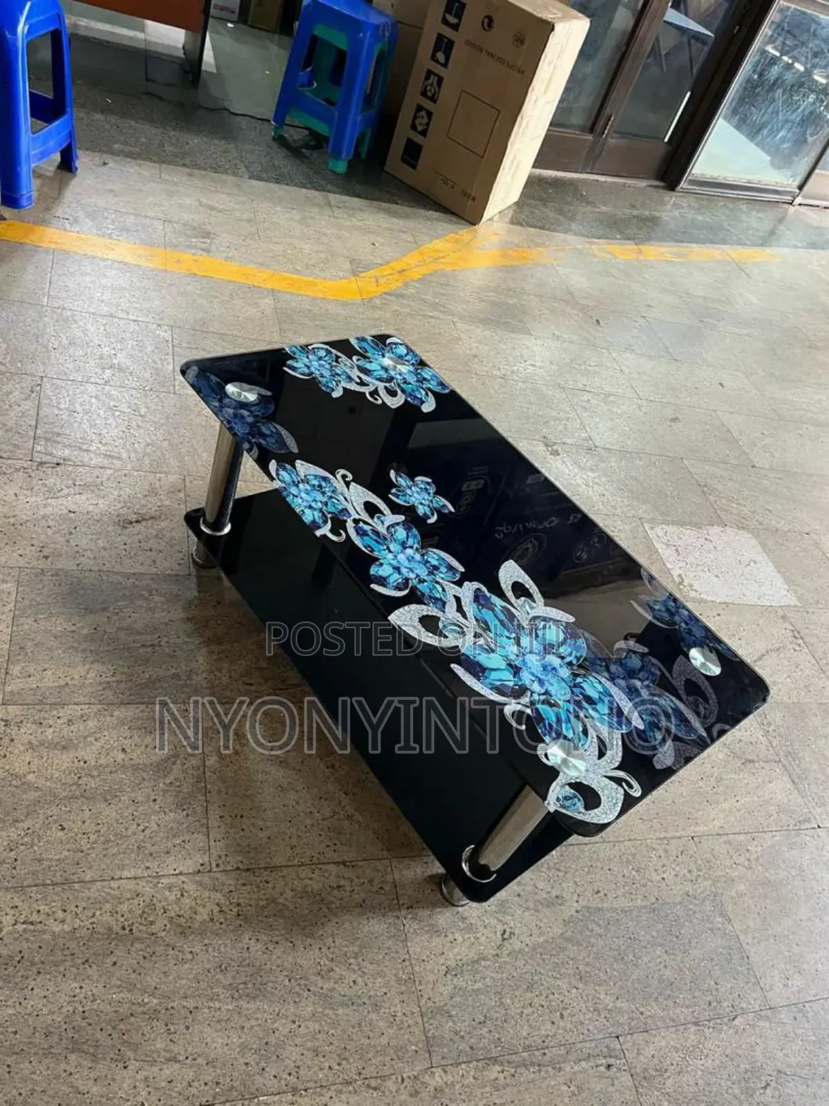 Strong Glass Coffee Table 100cm×50cm