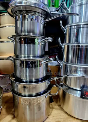 Stainless Steel Cook Ware Set.