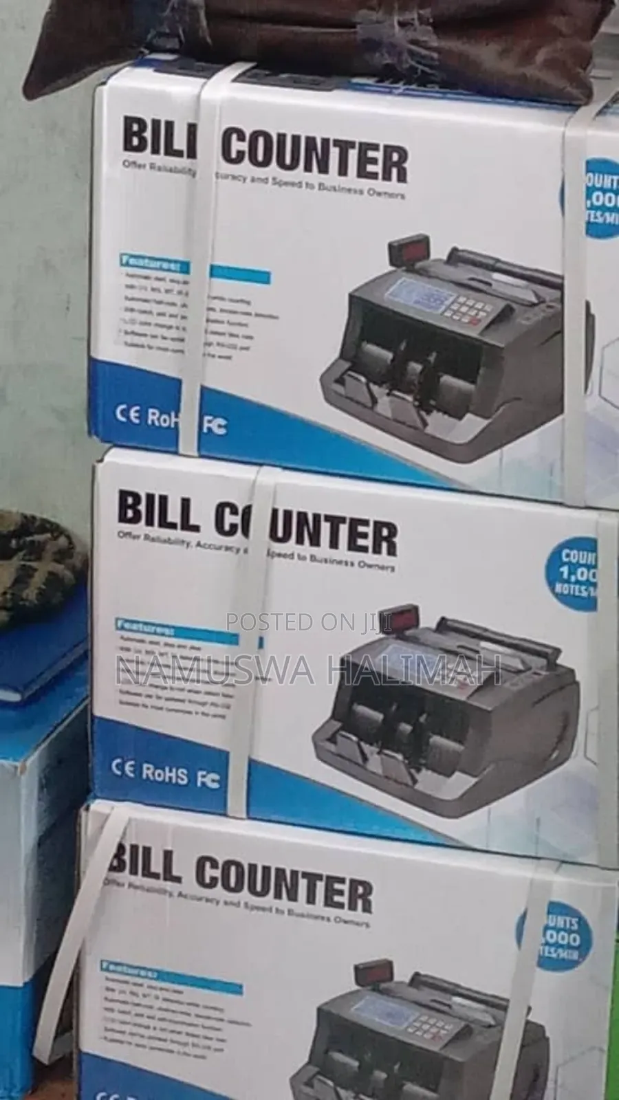 Money Counting Machine.