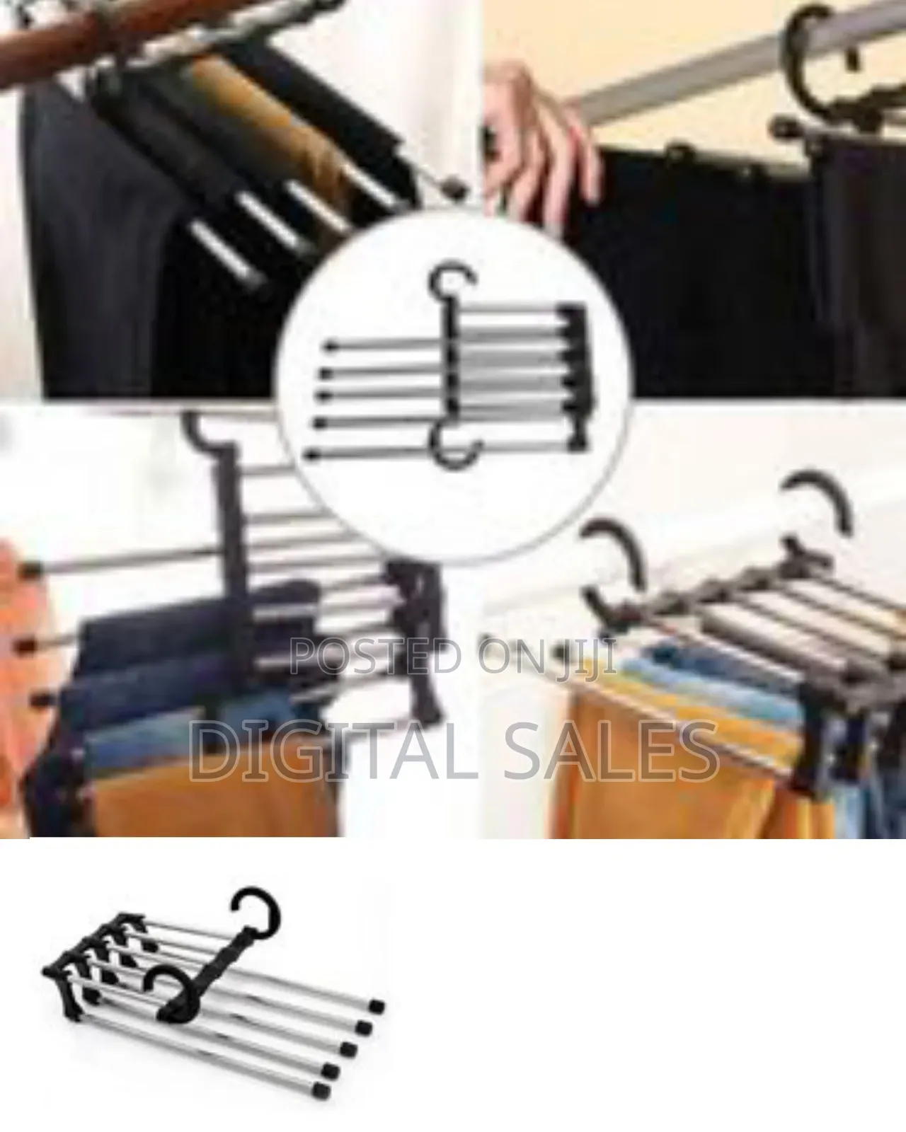 5 In1 Wardrobe Multi-Functional Foldable Trousers