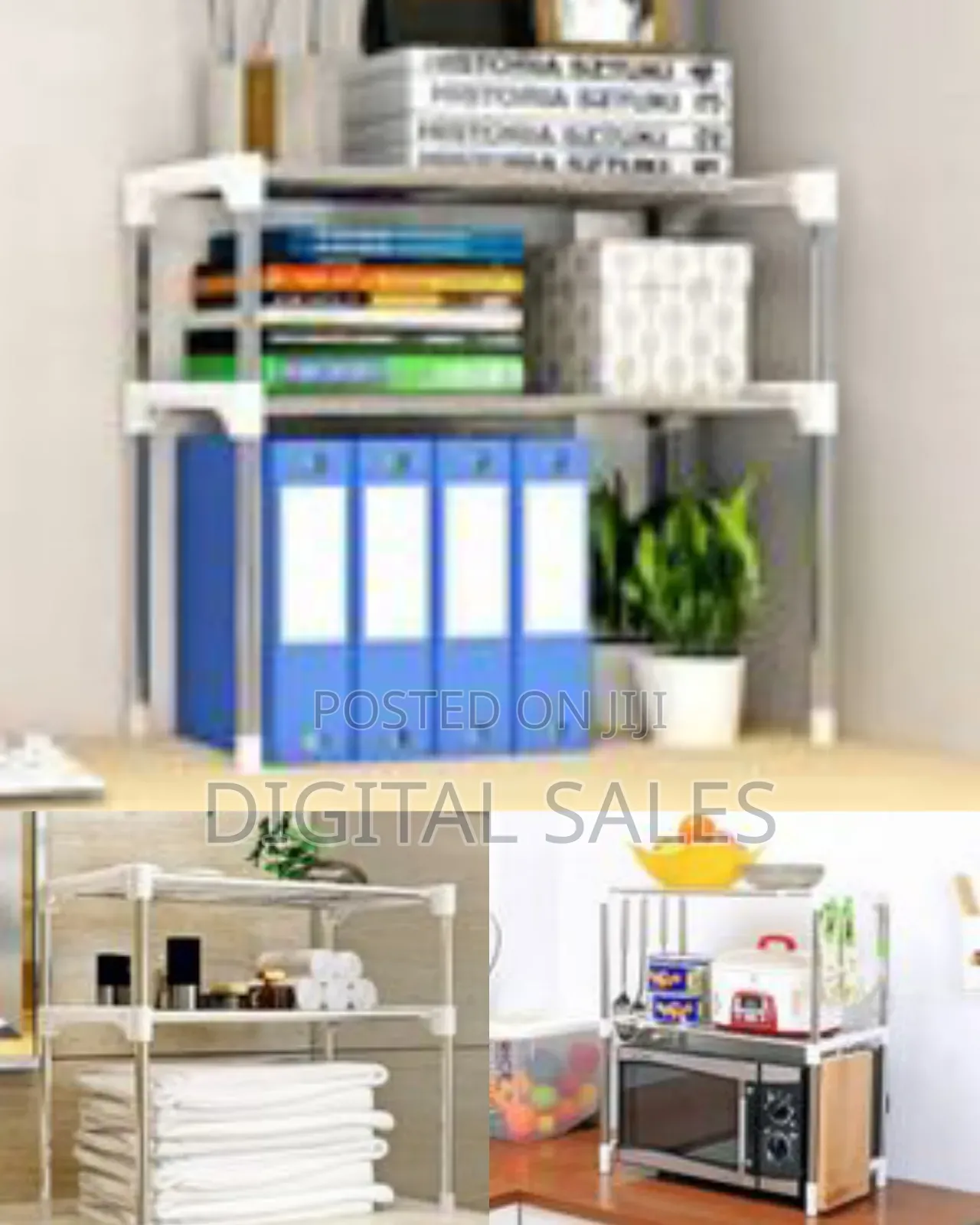 Microwave Stand Storage Organizer Rack