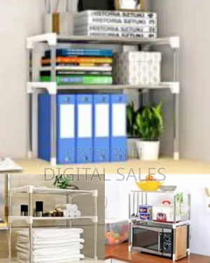 Microwave Stand Storage Organizer Rack