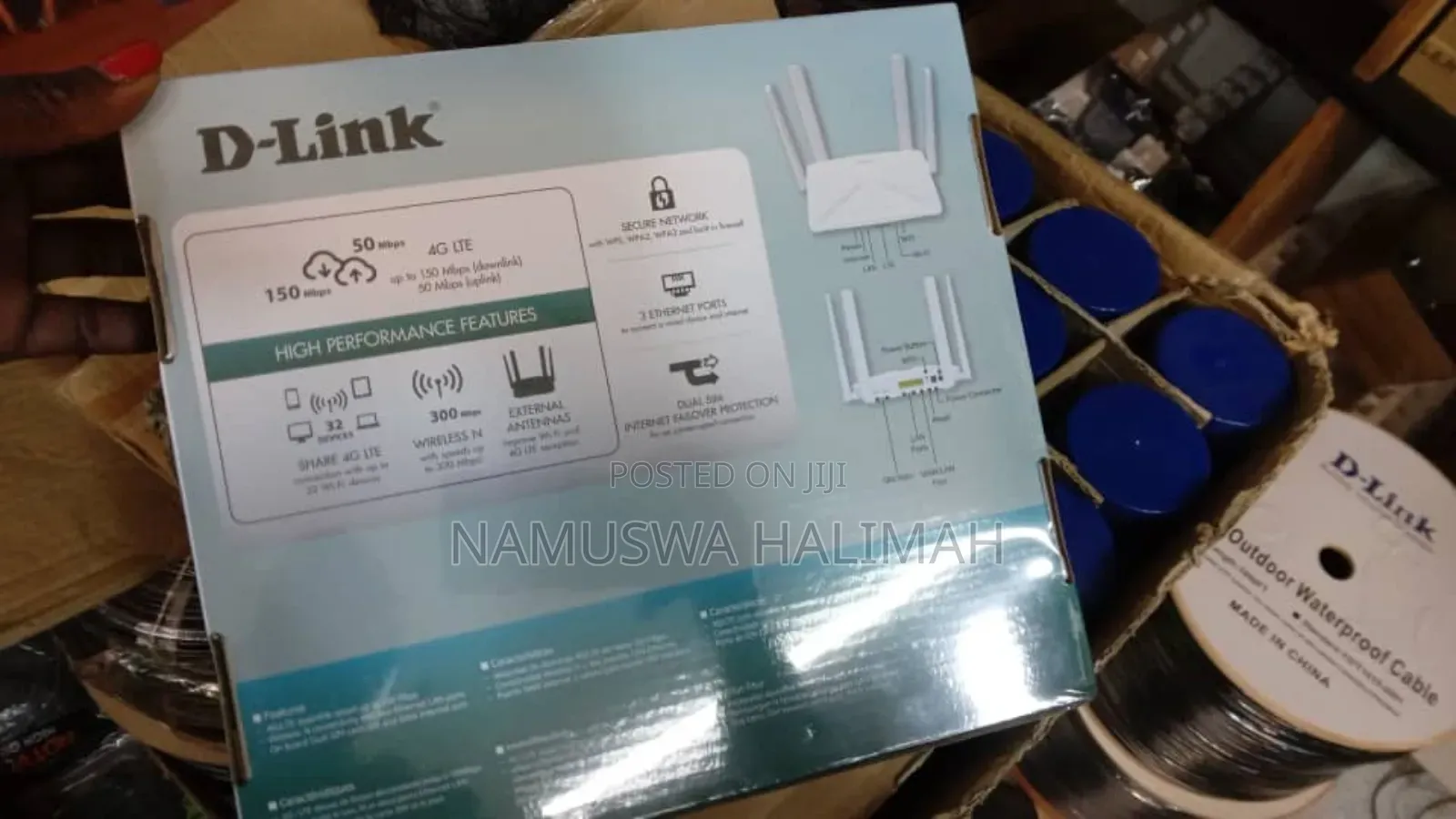 D-Link DWR-M922 Wireless N300 Dual Sim 4g Lte Router
