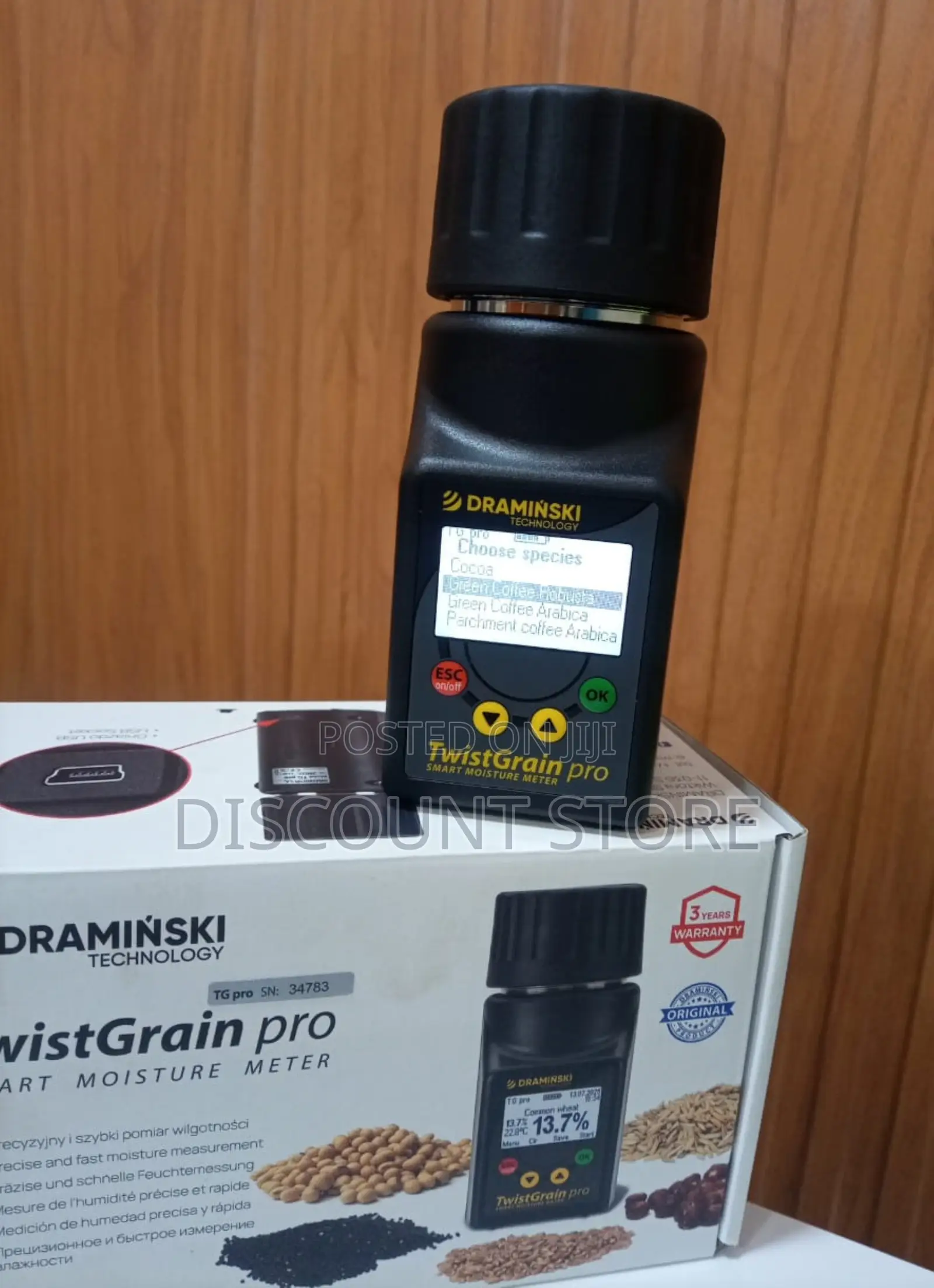 Twistgrain Pro Moisture Meter Best New Moisture Meter for Coffee