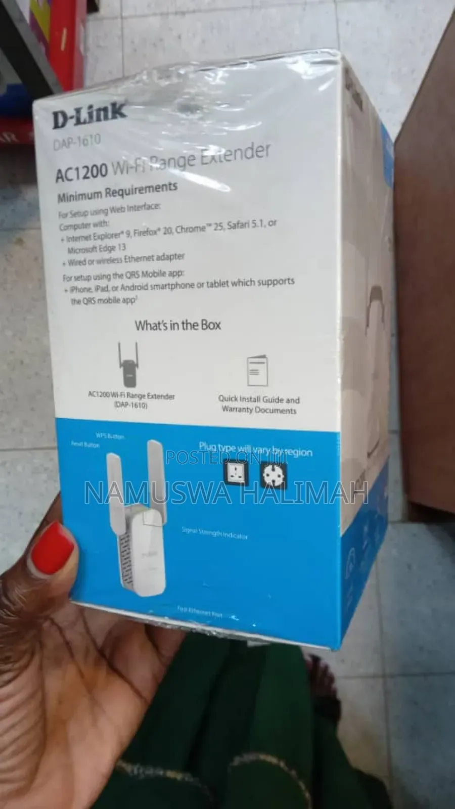 D-Link Dap-1610 Ac1200 Wi-Fi Range Extender.