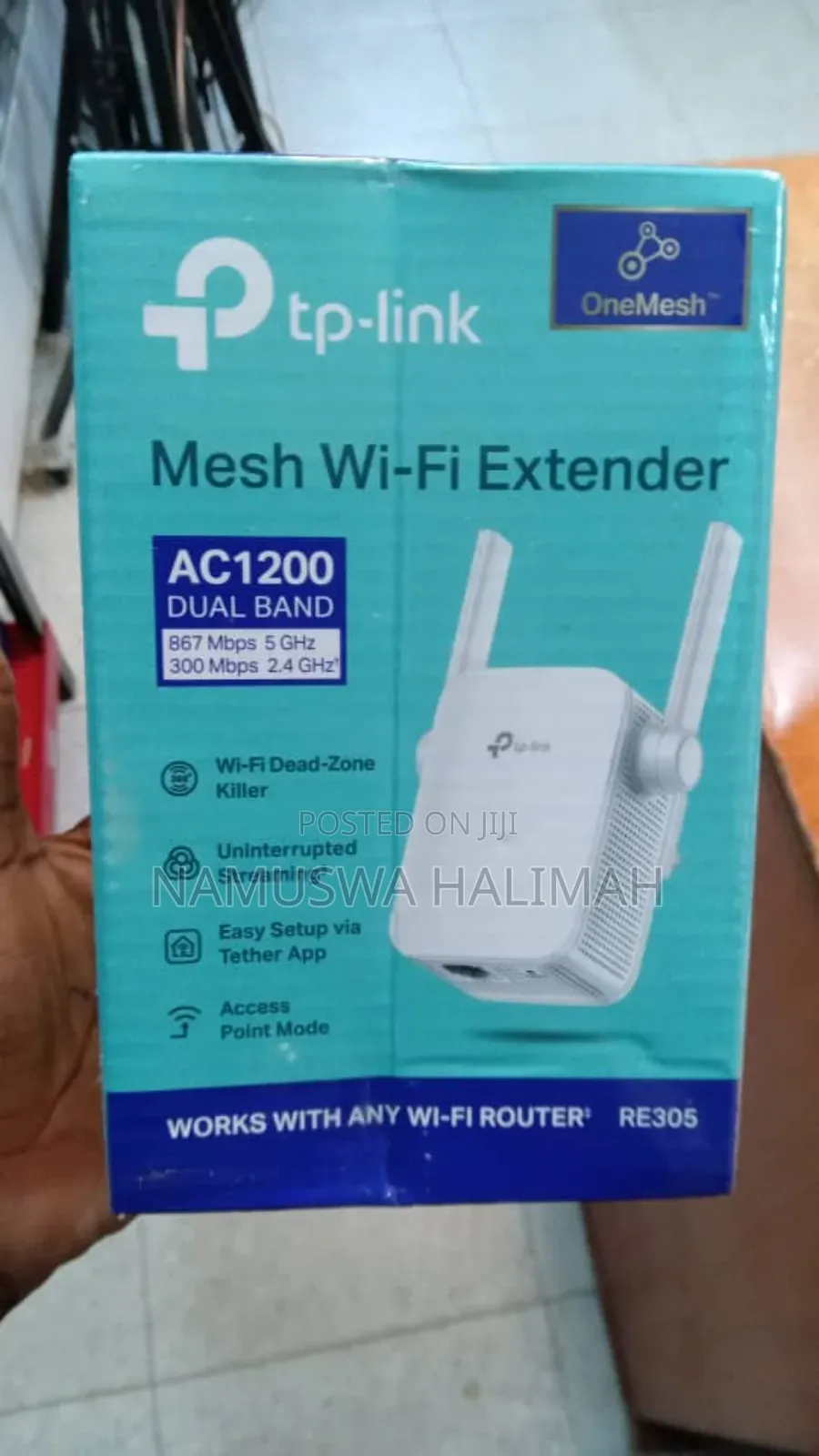 Tp-Link Re305 Ac1200 Mesh Wi-Fi Extender.