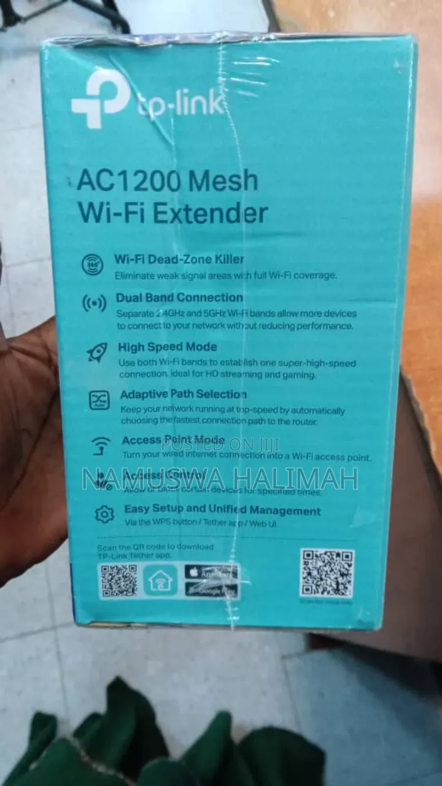 Tp-Link Re305 Ac1200 Mesh Wi-Fi Extender.