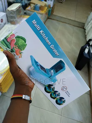 Multi-Functional Kitchen Grater and Vegetable Chopper.