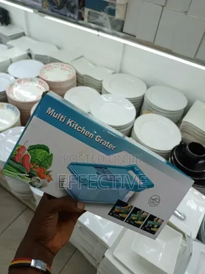 Multi-Functional Kitchen Grater and Vegetable Chopper.
