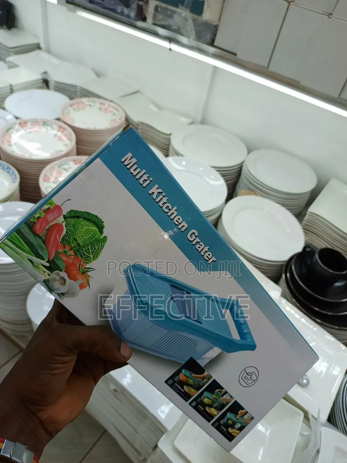 Multi-Functional Kitchen Grater and Vegetable Chopper.