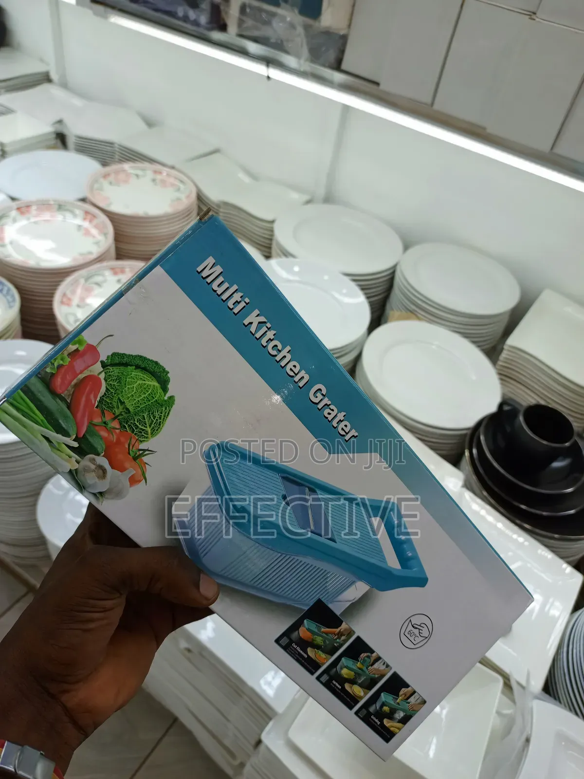 Multi-Functional Kitchen Grater and Vegetable Chopper.