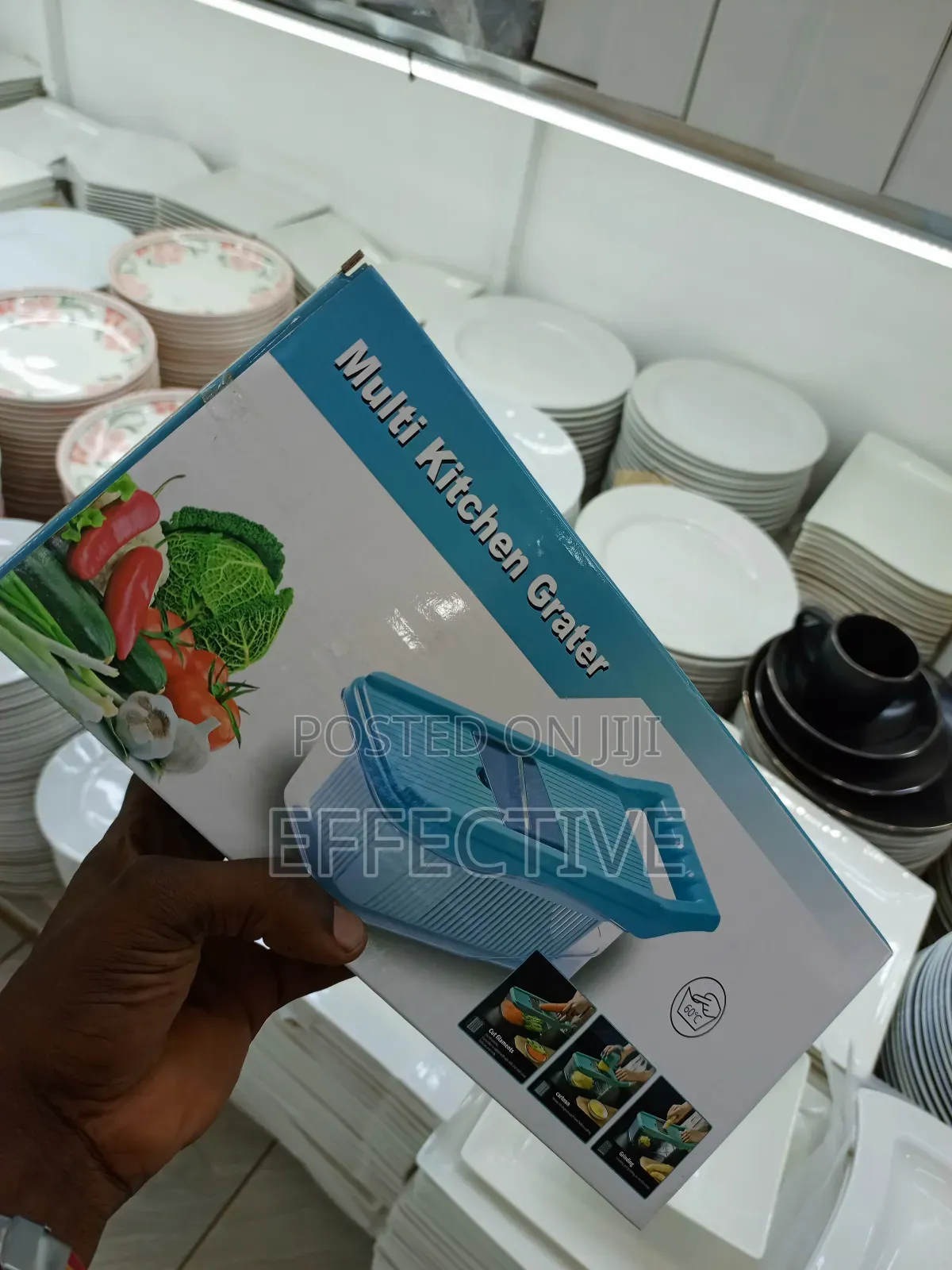 Multi-Functional Kitchen Grater and Vegetable Chopper.