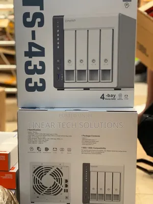 Qnap Ts-433 4-Bay Network Attached Storage (Nas) Device
