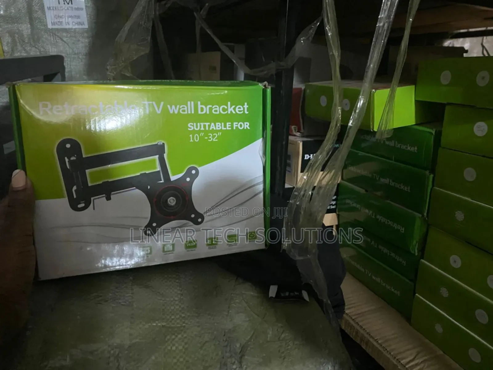 A Retractable Tv Wall Bracket.