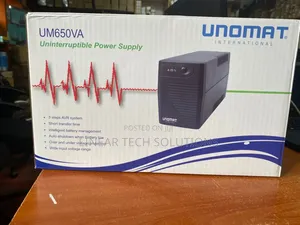 Unomat Um650va Uninterruptible Power Supply (Ups).
