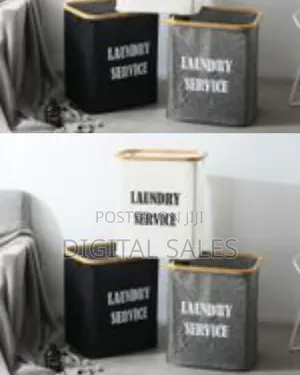 1 Piece Large Foldable Sturdy Bamboo Laundry Hamper,Laundry Basket