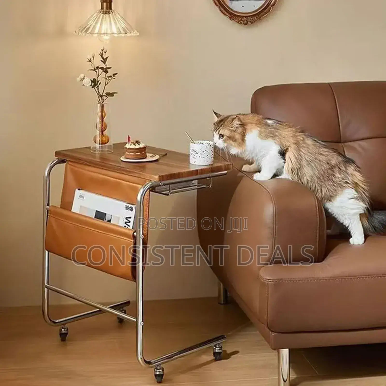 Modern Coffee Table With Wheels