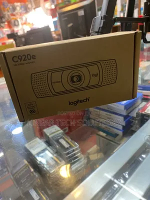 Logitech C920e Hd 1080p Webcam.