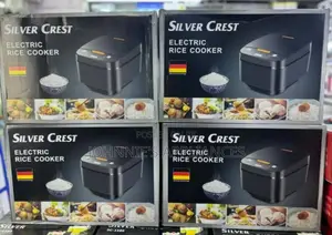 Silver Crest Electric Rice Cooker – Smart Multi-Function Cooker