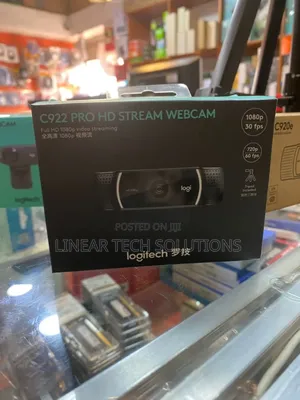 Logitech C922 Pro Hd Stream Webcam.