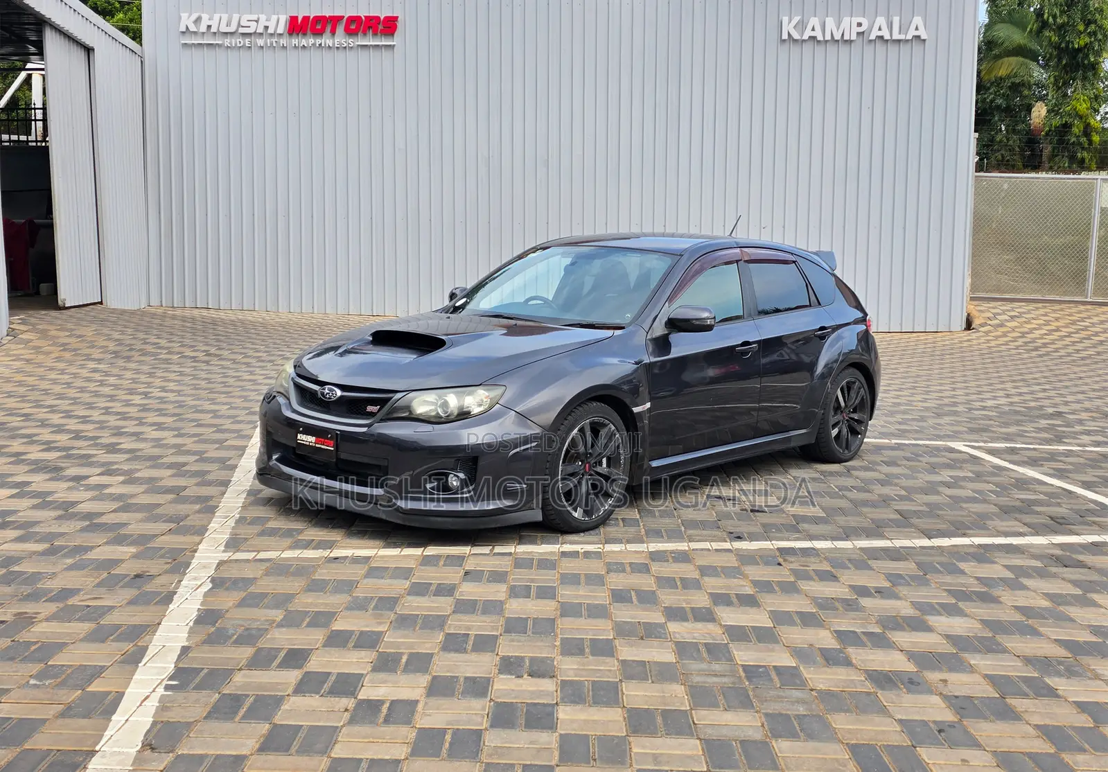 Subaru Impreza WRX STI 2012 Gray