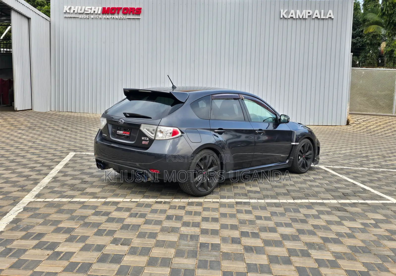 Subaru Impreza WRX STI 2012 Gray