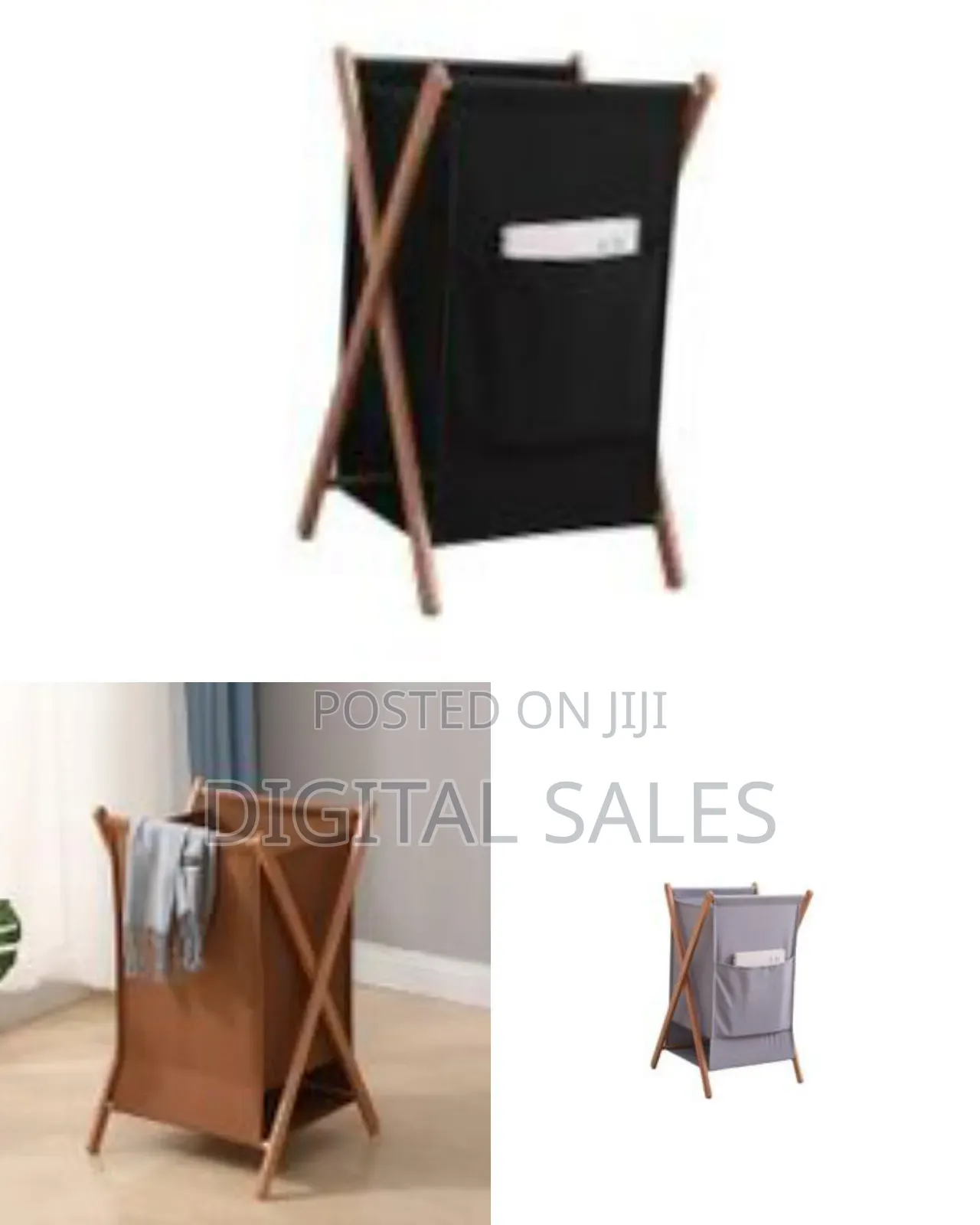 Laundry Basket, Laundry Basket, Storage Box, Bamboo, Foldable