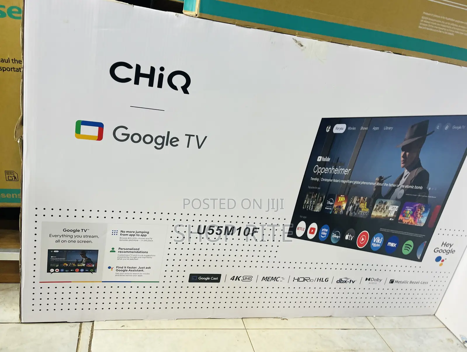 Chiq 55 Inches Smart Google TVS