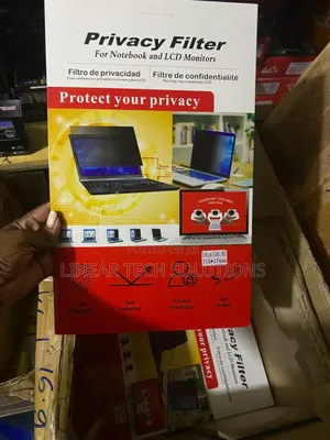 Privacy Filter for Notebooks and LCD Monitors.