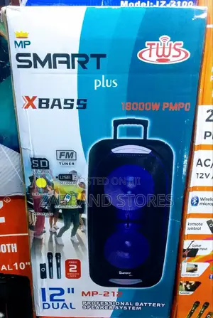 Smart Xbass Speaker 12 Dual/Mp 212