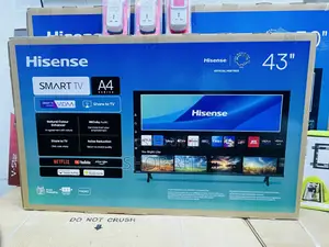 Hisense 43 Inches A4 Qs Smart Bluetooth TVS