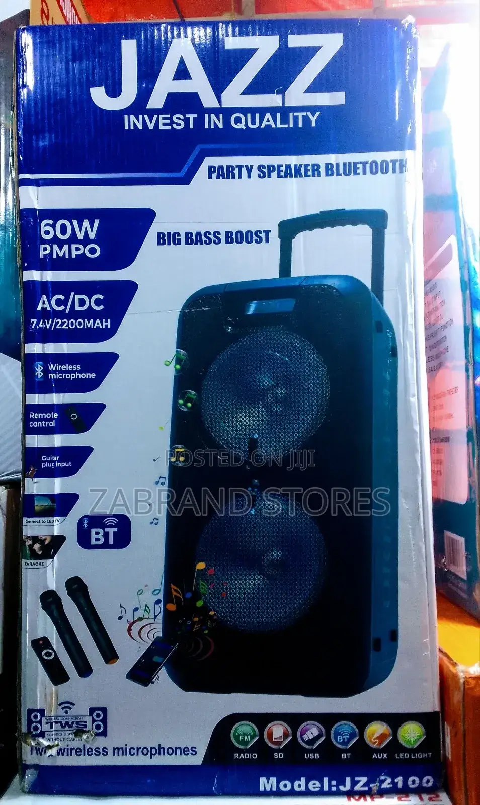 Jazz Bluetooth Speaker/Jz-2100
