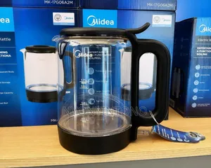 Midea 1.7litres Glass Automatic Cordless Water Kettle