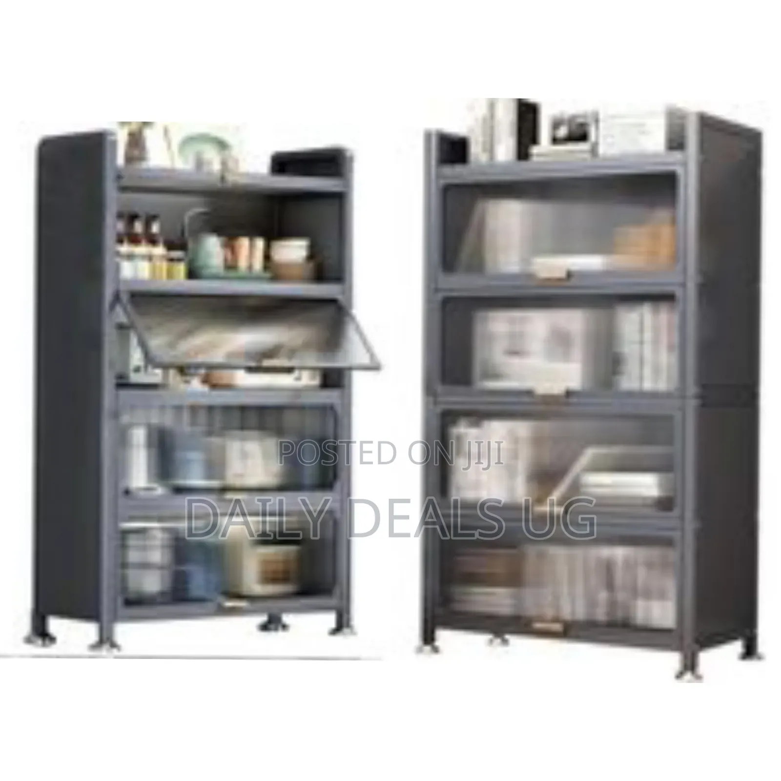 Bread Coffee Station Microwaves Storage Rack, 5 Tier