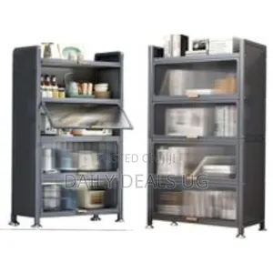 Bread Coffee Station Microwaves Storage Rack, 5 Tier