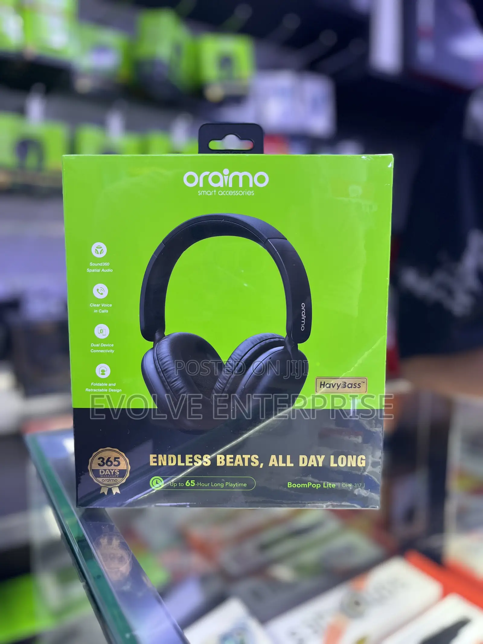 Oraimo Boompop Lite Wireless Headphones