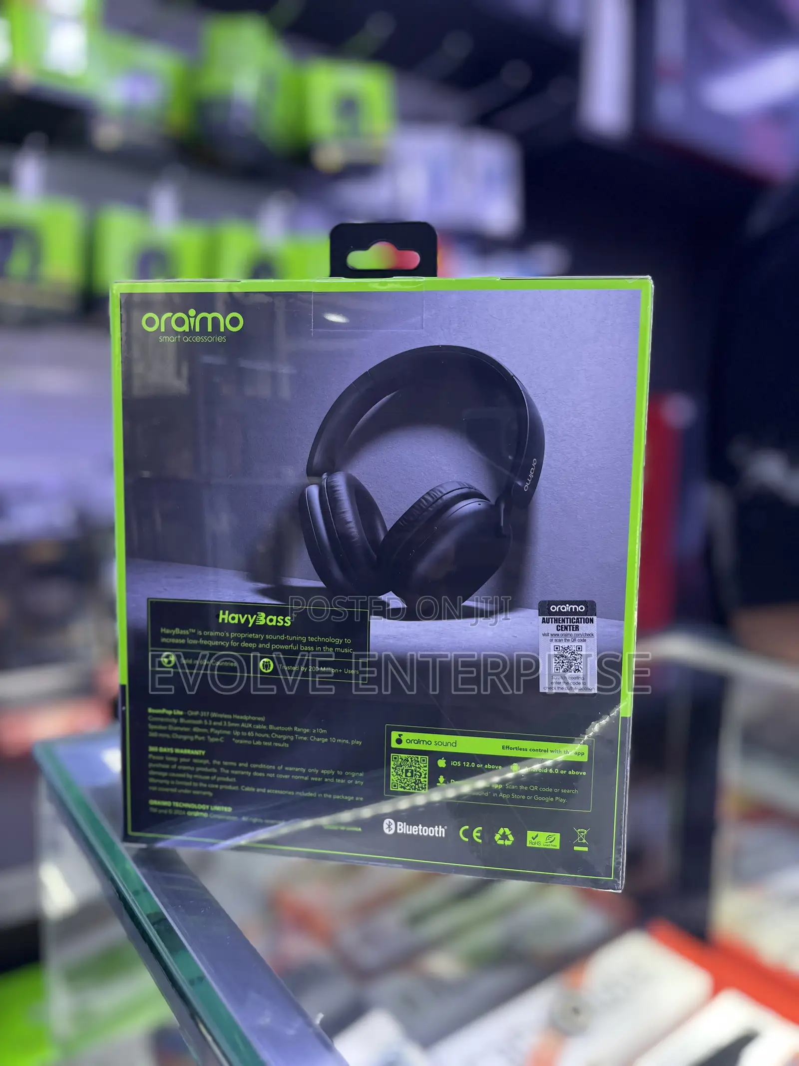 Oraimo Boompop Lite Wireless Headphones