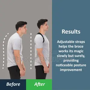 Fully Adjustable Straightener For Mid, Upper Spine Support