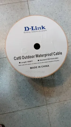 D-Link Cat6 Outdoor Waterproof Cable.