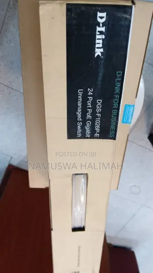 D-Link DGS-F1026p-E 24-Port Poe Gigabit Unmanaged Switch.