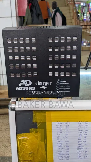 Adson Usb-100d 100-Port Charging Station.