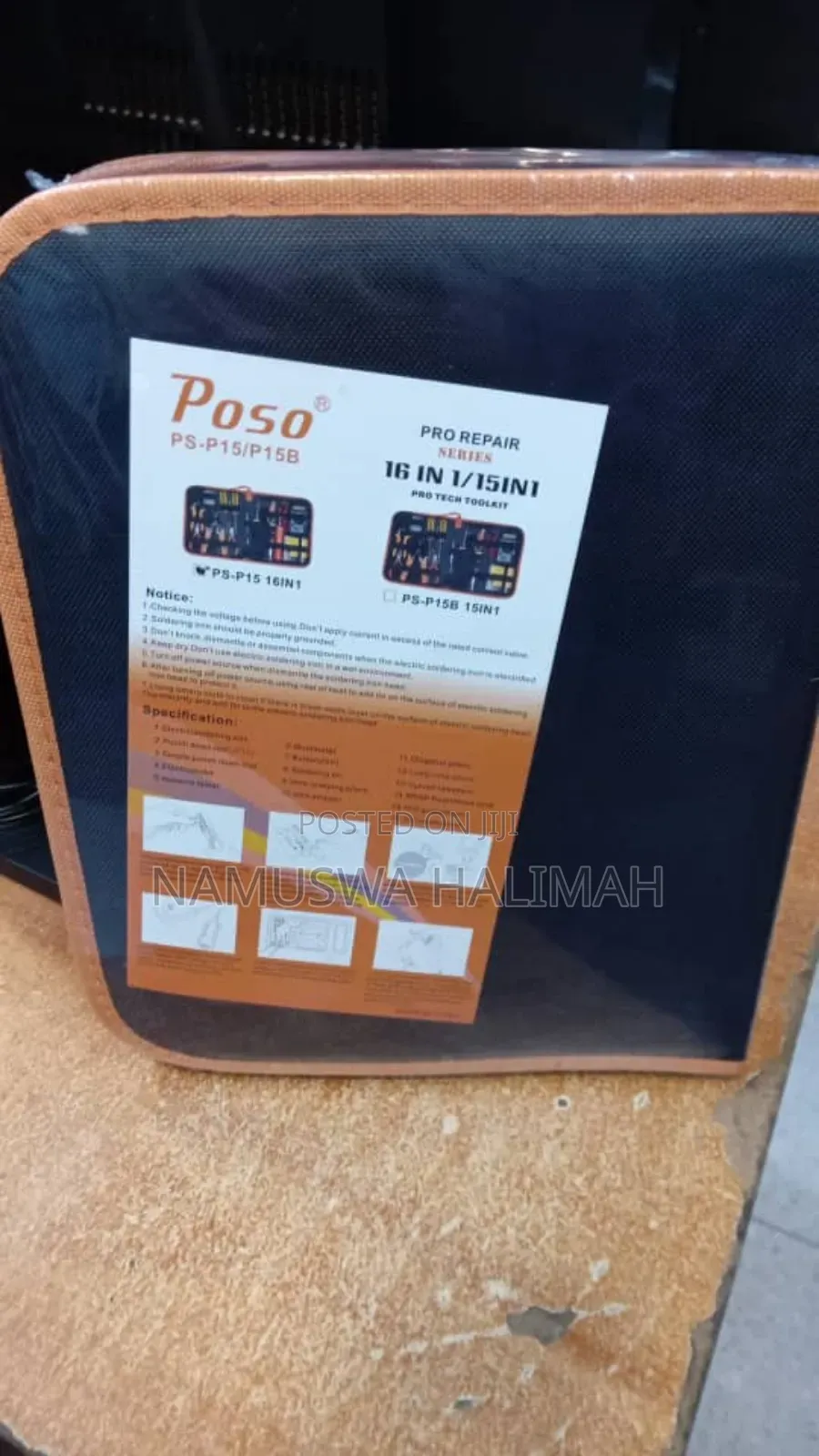 Poso Pro Repair Series Toolkit.