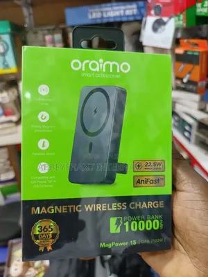 Power Bank Oraimo Magpower 15, a Magnetic Wireless Power Bank