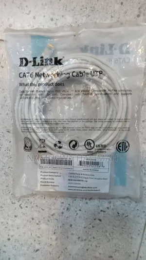 D-Link Cat6 Utp Networking Cable